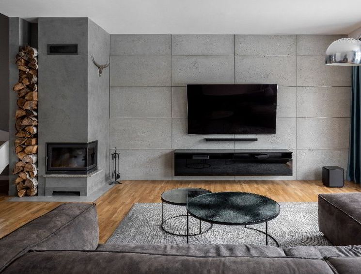 Maria Picca Diseño de Interiores salón de apartamento moderno